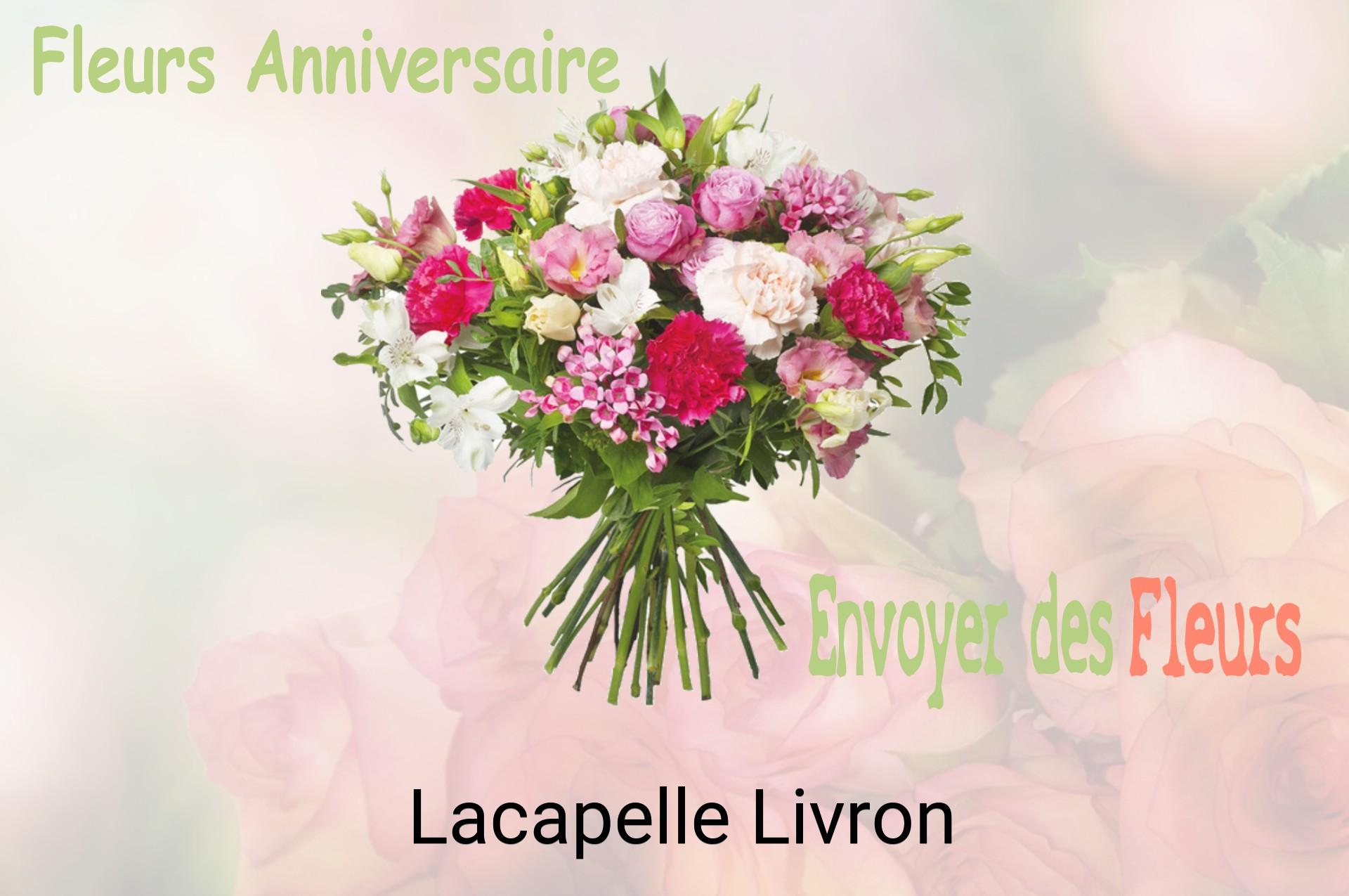 Bouquet de fleurs d’anniversaire livré à Lacapelle-Livron